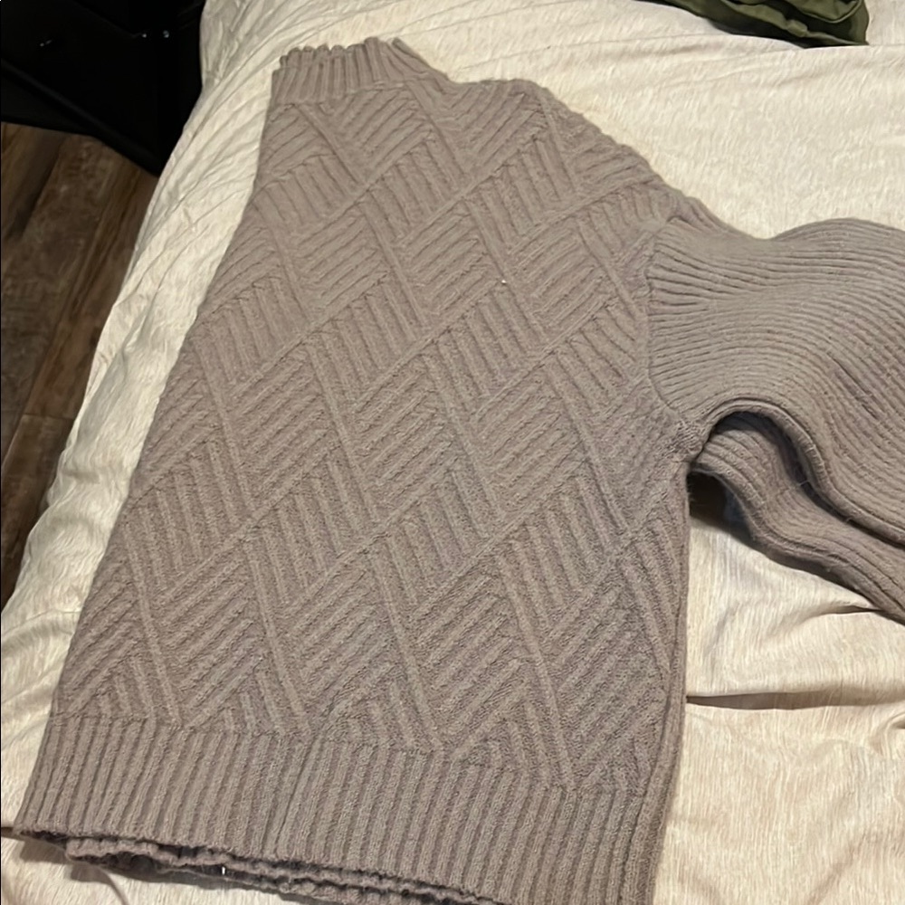 Oat New York Cream Cowl Neck Sweater